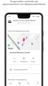 myAudi screenshot