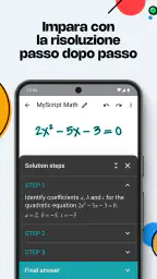 MyScript Math: calcola,traccia 2