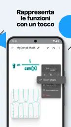 MyScript Math: calcola,traccia 6