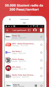 myTuner Online Radio Italia screenshot
