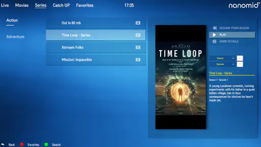 Nanomid IPTV Player 6