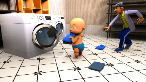 Naughty Boy: Daddy Prank Game 1