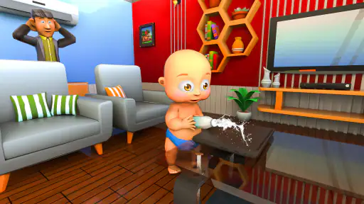 Naughty Boy: Daddy Prank Game 3