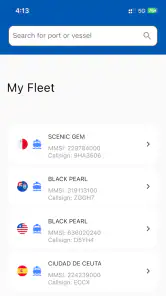 Navi in tempo reale - Ships25 screenshot