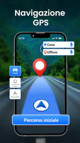 Navigazione GPS - Mappa screenshot