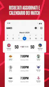 NBA: Partite & Risultati LIVE screenshot
