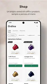 Nespresso Store screenshot