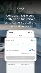 NissanConnect Services screenshot