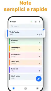 Notepad, Blocco note - Notein screenshot