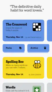 NYT Games: Wordle & Crossword screenshot