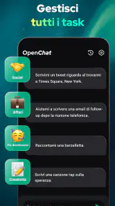 Open Chat - App di bot AI screenshot