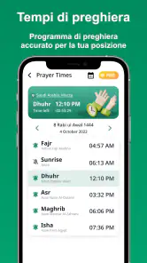 Orario Preghiera, Azan, Qibla screenshot