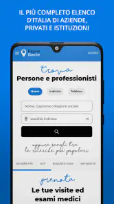 PagineBianche screenshot