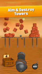 Palle di cannone 3D screenshot