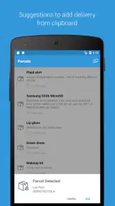 Parcels Ricerca Spedizioni SDA screenshot