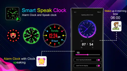 Parla Orologio Smart Watch AOD 7