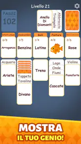 Parole Solitario: Associations screenshot