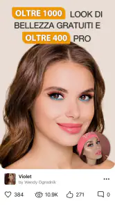 Perfect365:Trucco per il volto screenshot