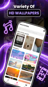 Phone Ringtone & HD Wallpapers screenshot