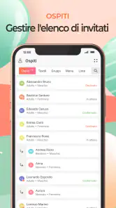 Pianificatore di Eventi, Feste screenshot