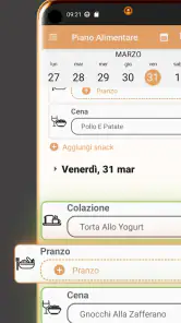 Piano Alimentare & Ricette screenshot