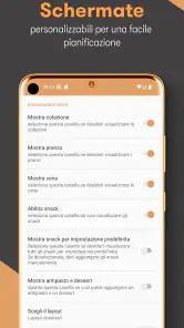 Piano Alimentare & Ricette screenshot