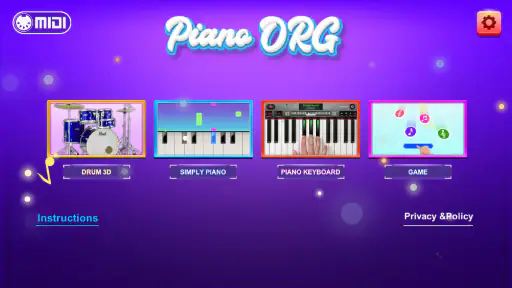 Piano ORG : Play Real Keyboard 4