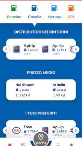 Pieno+: prezzi benzina diesel screenshot