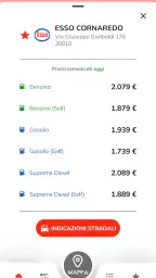 Pieno+: prezzi benzina diesel 3
