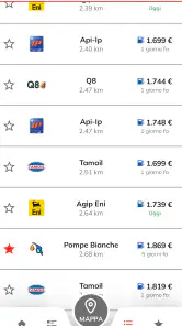 Pieno+: prezzi benzina diesel screenshot