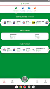 Pieno+: prezzi benzina diesel screenshot