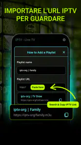 Playlist IPTV - M3U TV Diretta screenshot