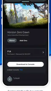 PlayStation App screenshot