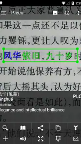 Pleco Chinese Dictionary screenshot