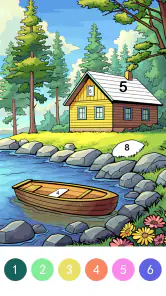 Pop Color - Paint by number screenshot