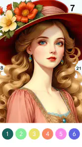 Pop Color - Paint by number screenshot