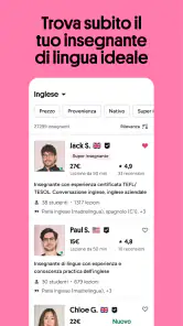 Preply: Imparare le lingue screenshot