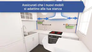 Progetto di cucina e arredo 3D screenshot