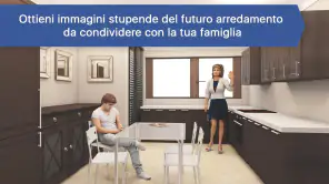 Progetto di cucina e arredo 3D screenshot