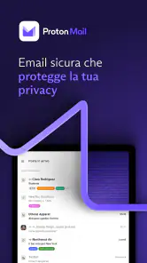 Proton Mail: Email cifrate screenshot