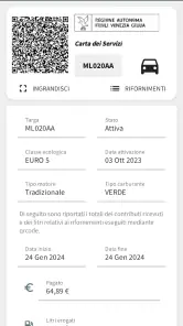 QRfvg Carburanti screenshot