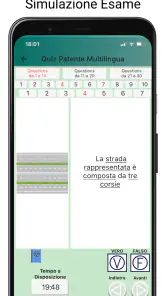 Quiz Patente Multilingua 2026 screenshot