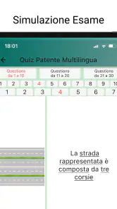 Quiz Patente Multilingua 2026 screenshot