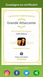 Quiz sul Calcio - Trivia 5