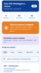 Quiz VDS Ultraleggero a motore 1