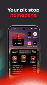 Racify: bellissimi widget F1 screenshot