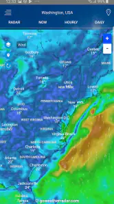 Radar meteorologico screenshot