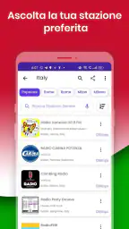 Radio FM: Live Italian Radios 2