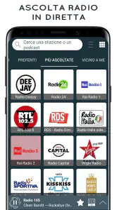 Radio Italia FM in diretta screenshot