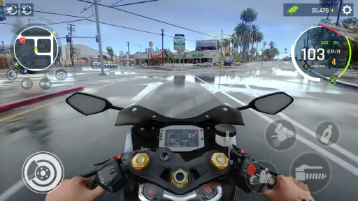 Real Moto Driving Racing World 3